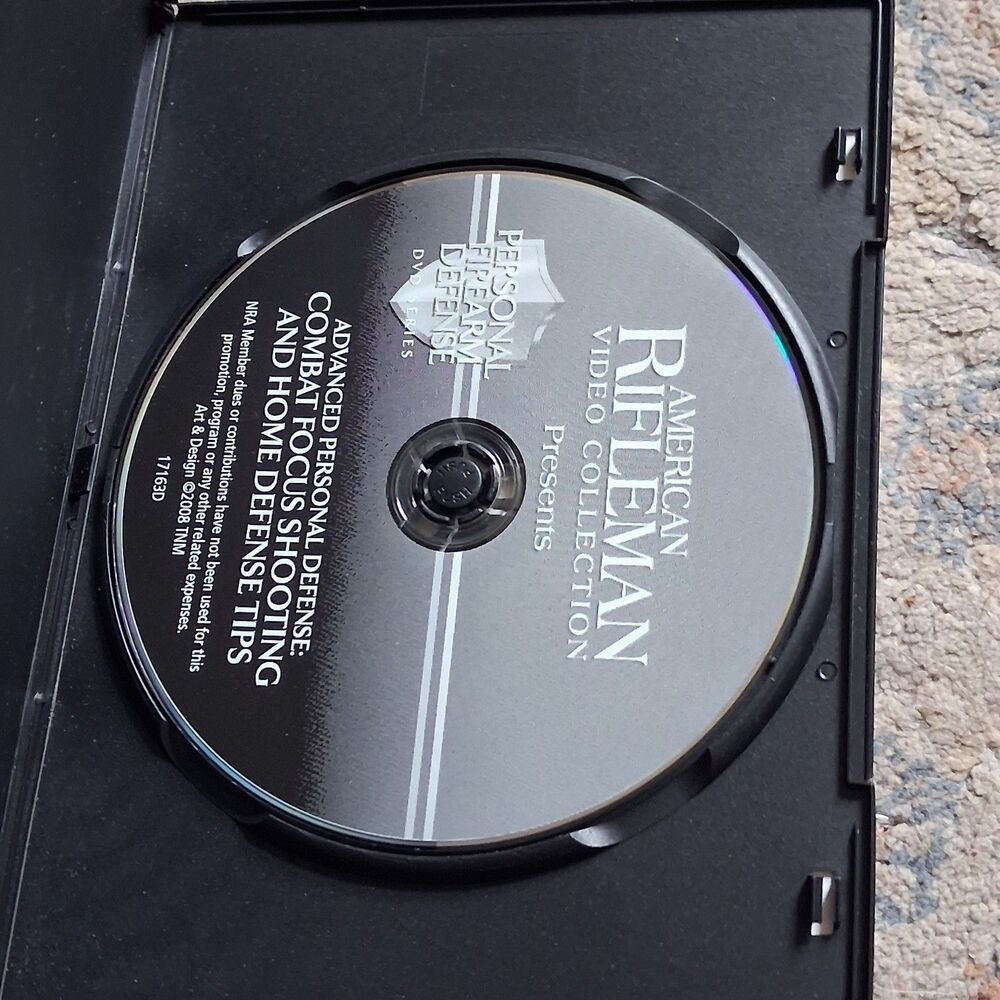 American Rifleman Personal Firearm Defense DVD Rob Pincus NEW Sealed Home Defen - Picture 3 of 3